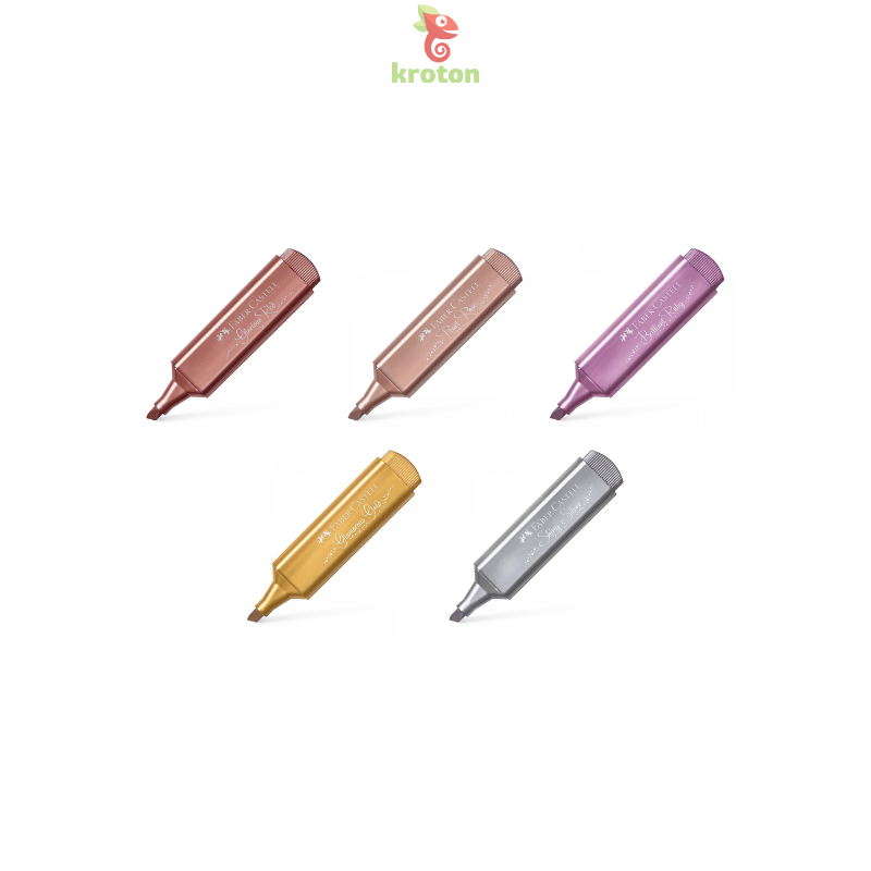 Textmarker Faber Castell metalic