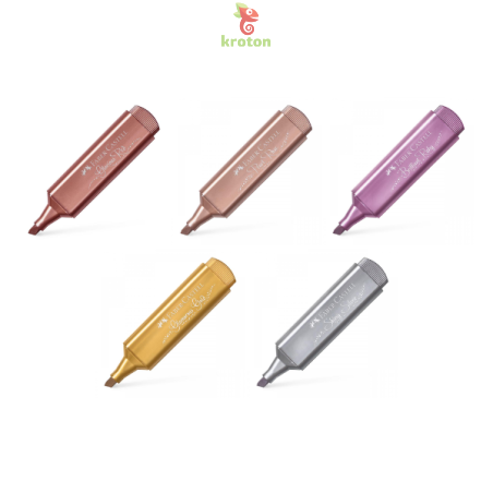Textmarker Faber Castell metalic