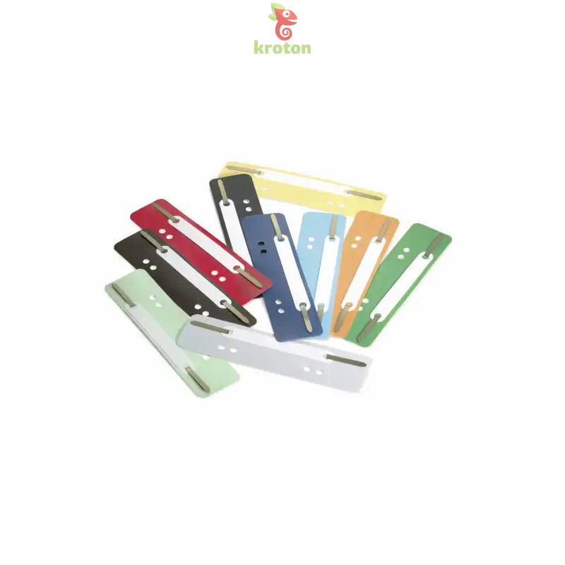 Alonje simple îndosariere, 38x150 mm, plastic, 250buc (25 buc/set -  10set/cutie)