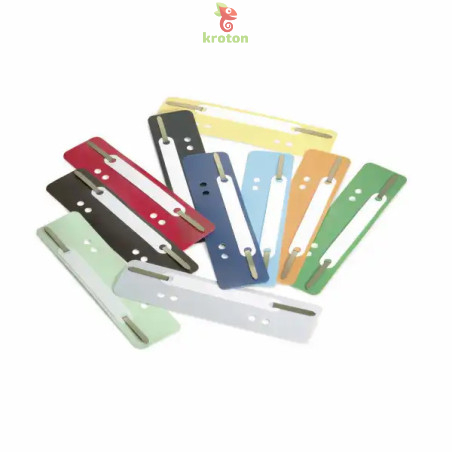 Alonje simple îndosariere, 38x150 mm, plastic, 250buc (25 buc/set -  10set/cutie)