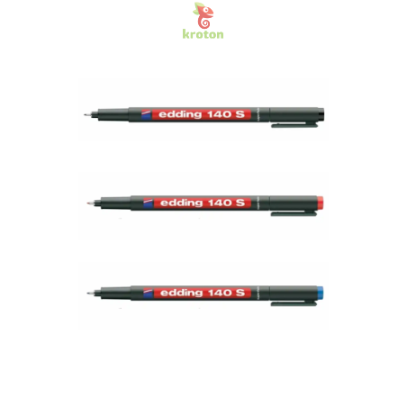 Marker permanent OHP EDDING 140S, varf 0,3mm