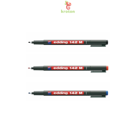 Marker permanent OHP EDDING 142M, varf  1mm